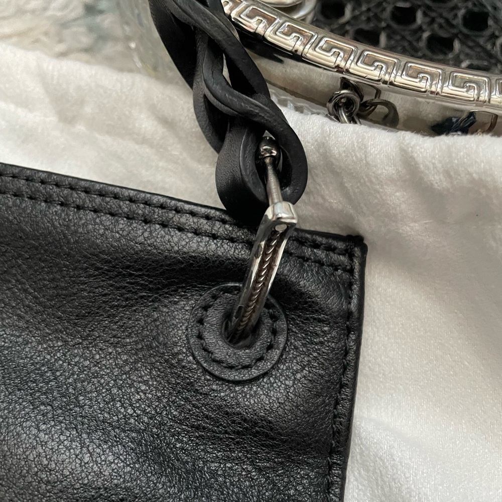 ✨Julie✨Brighton Black Embossed Women's Bag✨With Dust Bag - Picture 5 of 9